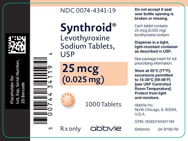 Dosage of synthroid in mg increasing
